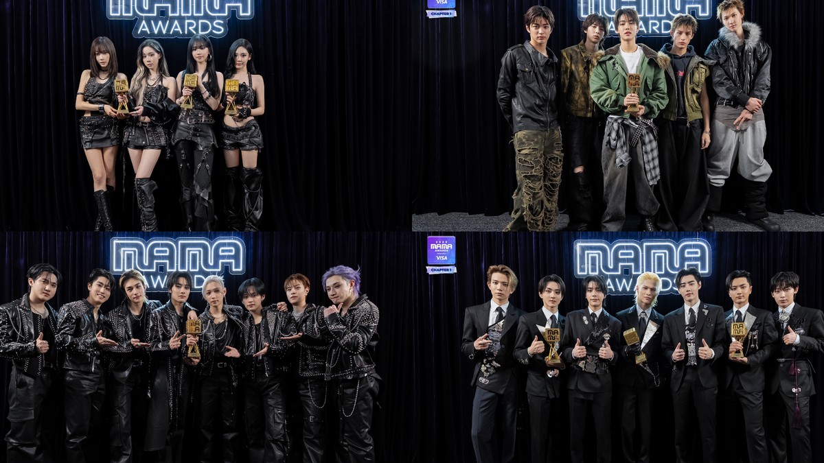 K-POP・アジア MAMA AWARDS 2025 MAMA Awards winners: G-Dragon, SEVENTEEN, aespa, CORTIS